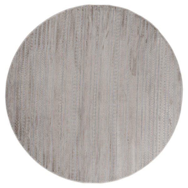 United Weavers Of America Cascades Yamsay Wheat Round Rug, 7 ft. 10 in. 2601 10791 88R